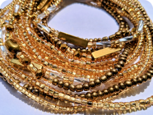 1 Gold Bronze paired w/1 Gold & Silver w/1 Solid Gold