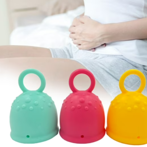 Happy Date Menstrual Cups - Reusable, Soft Silicone Period Cups - Easy to Clean Tampon and Pad Alternative