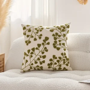 The BloomWeave Cushion Cover
