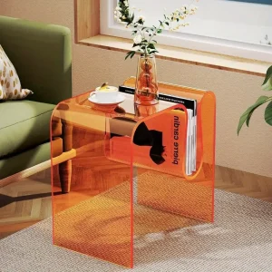 Melt Curve Side Table